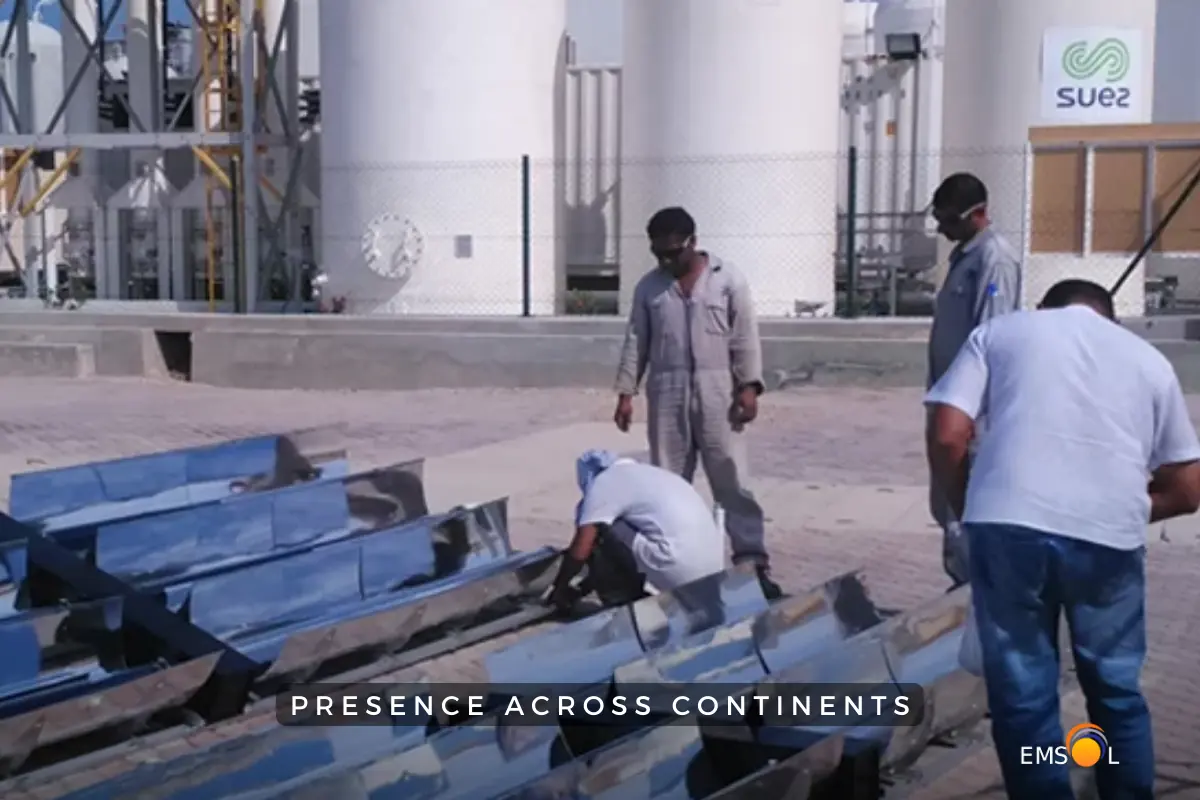 Presence across Continents
